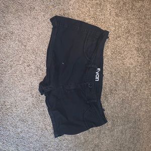 Black shorts